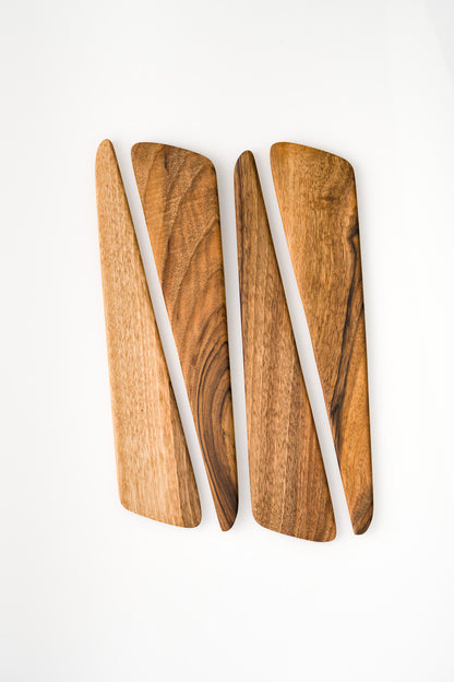 Spatule design en noyer